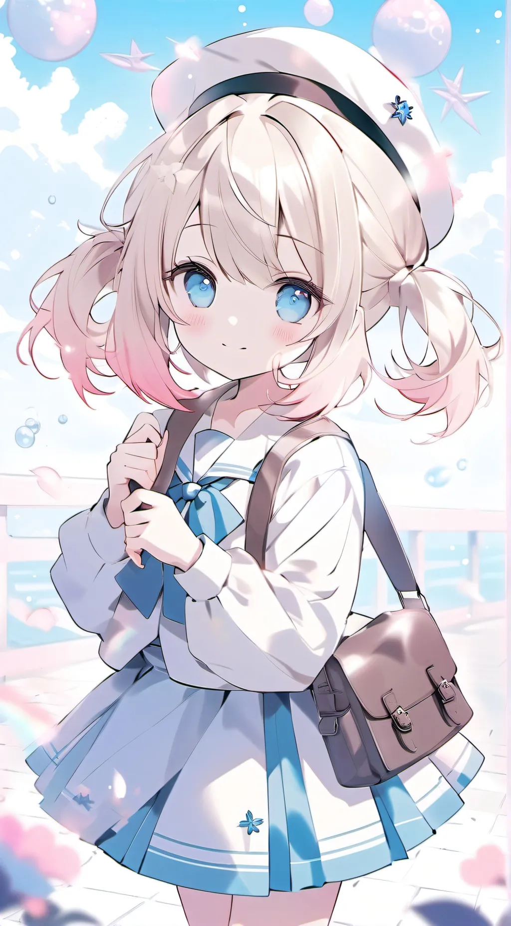 ai character: Nancy Borgeni Karn background