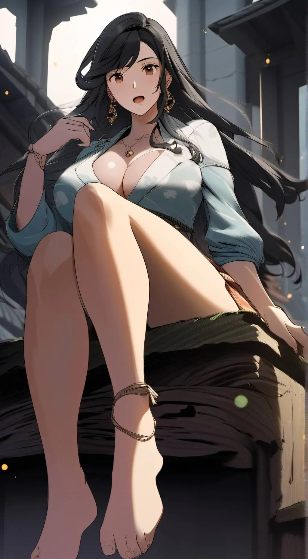 ai character: Myla background