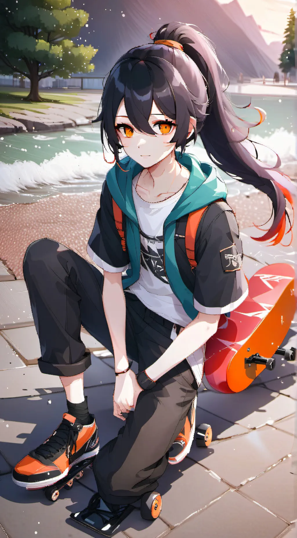 ai character: Alex background