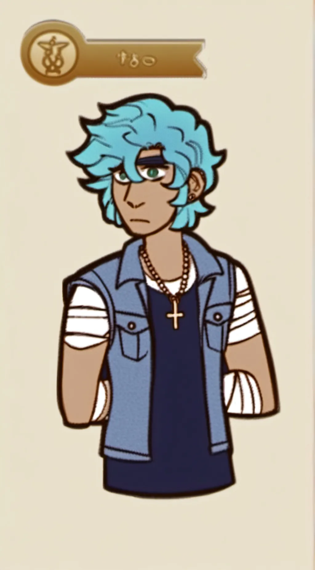 ai character: Cal background