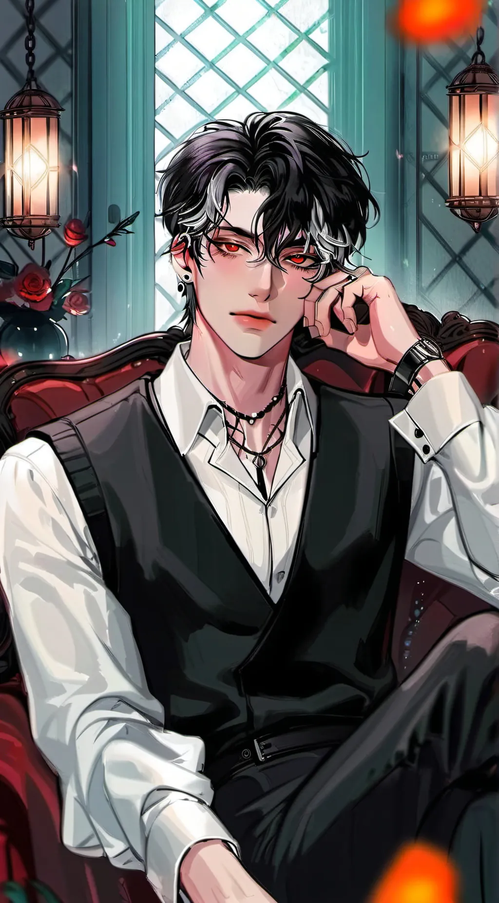 ai character: Sebastian background