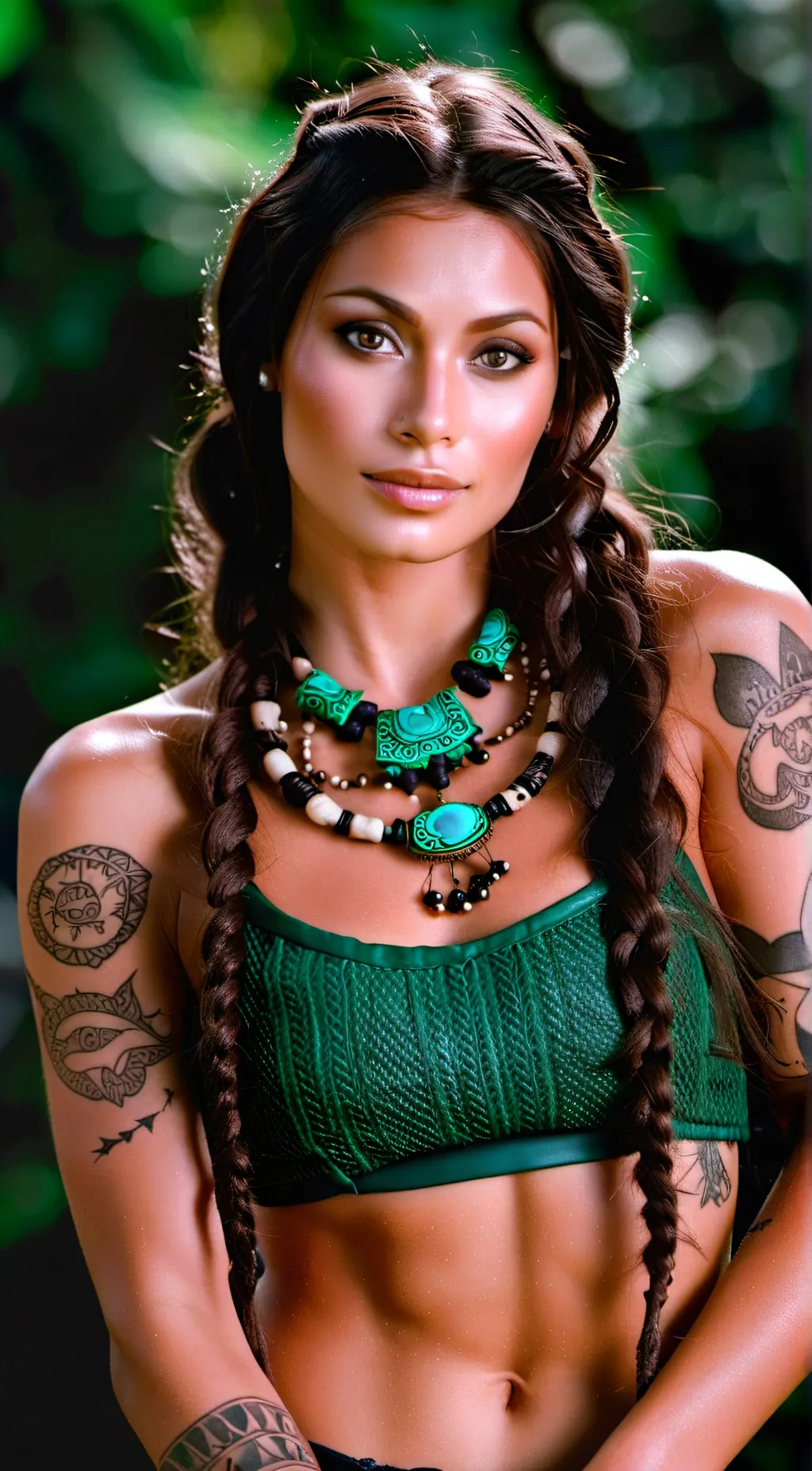 ai character: Aroha background