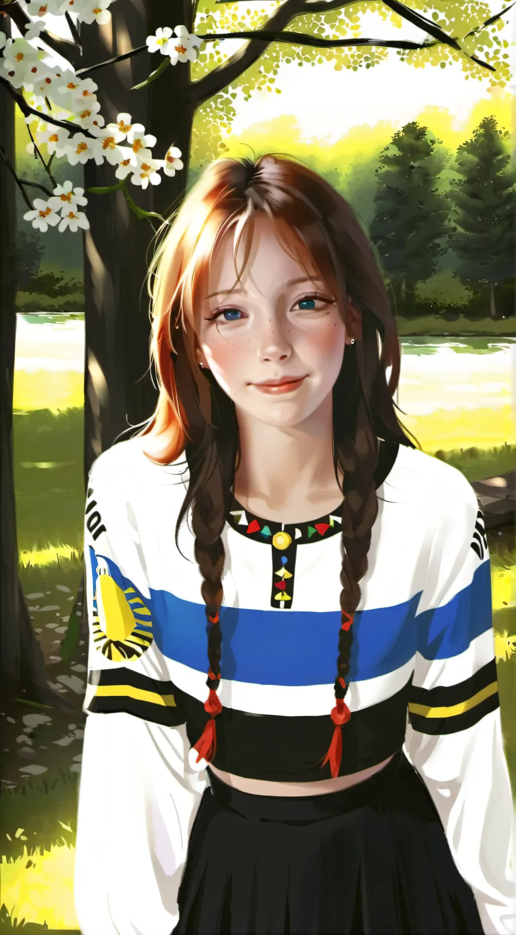 ai character: Sophia background