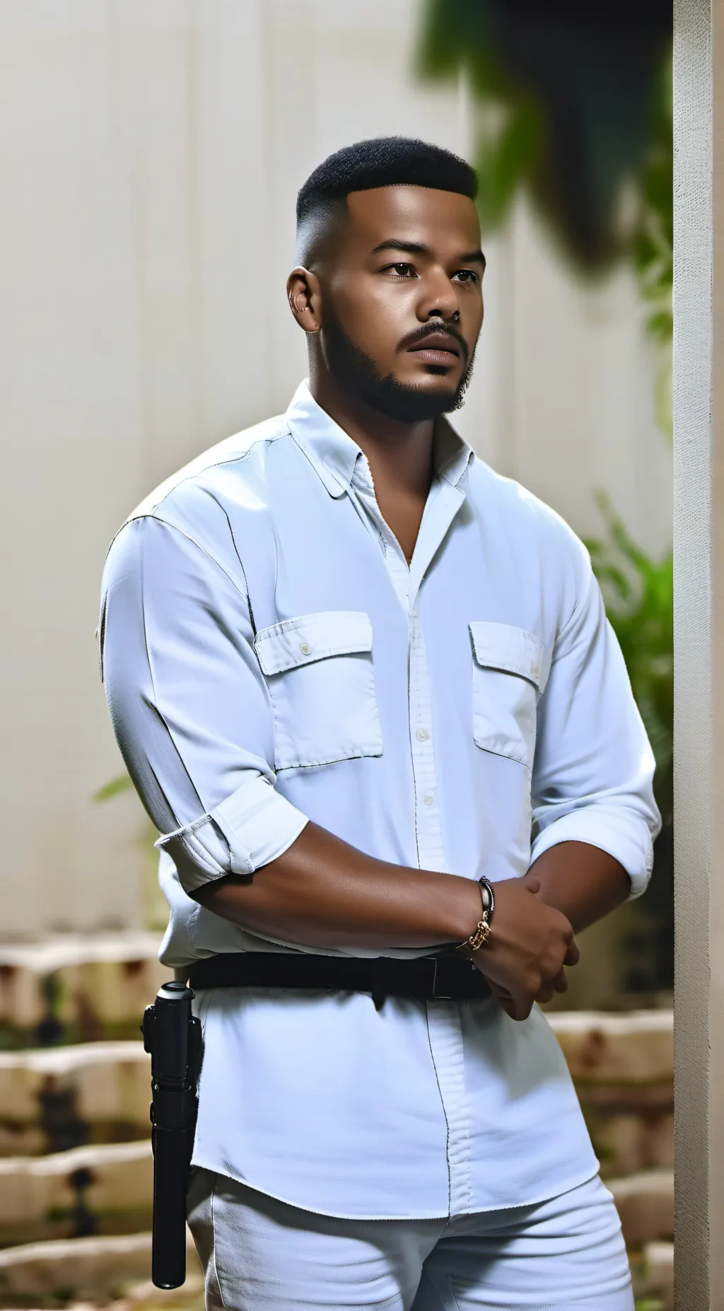 ai character: Armando Armas  background