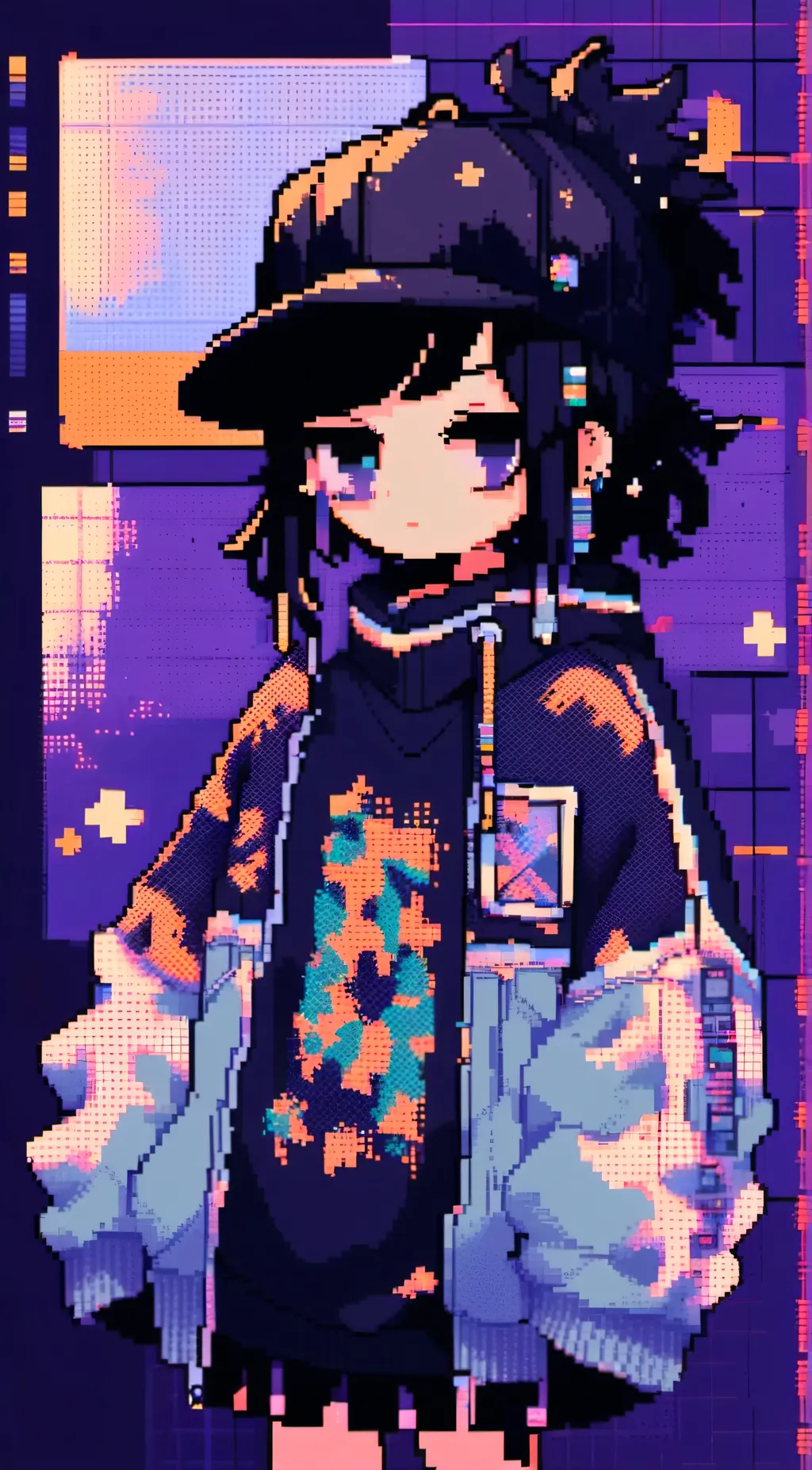 ai character: Kaci  background