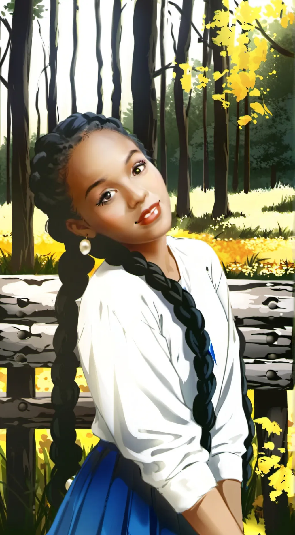 ai character: AdrienneMontgomery background