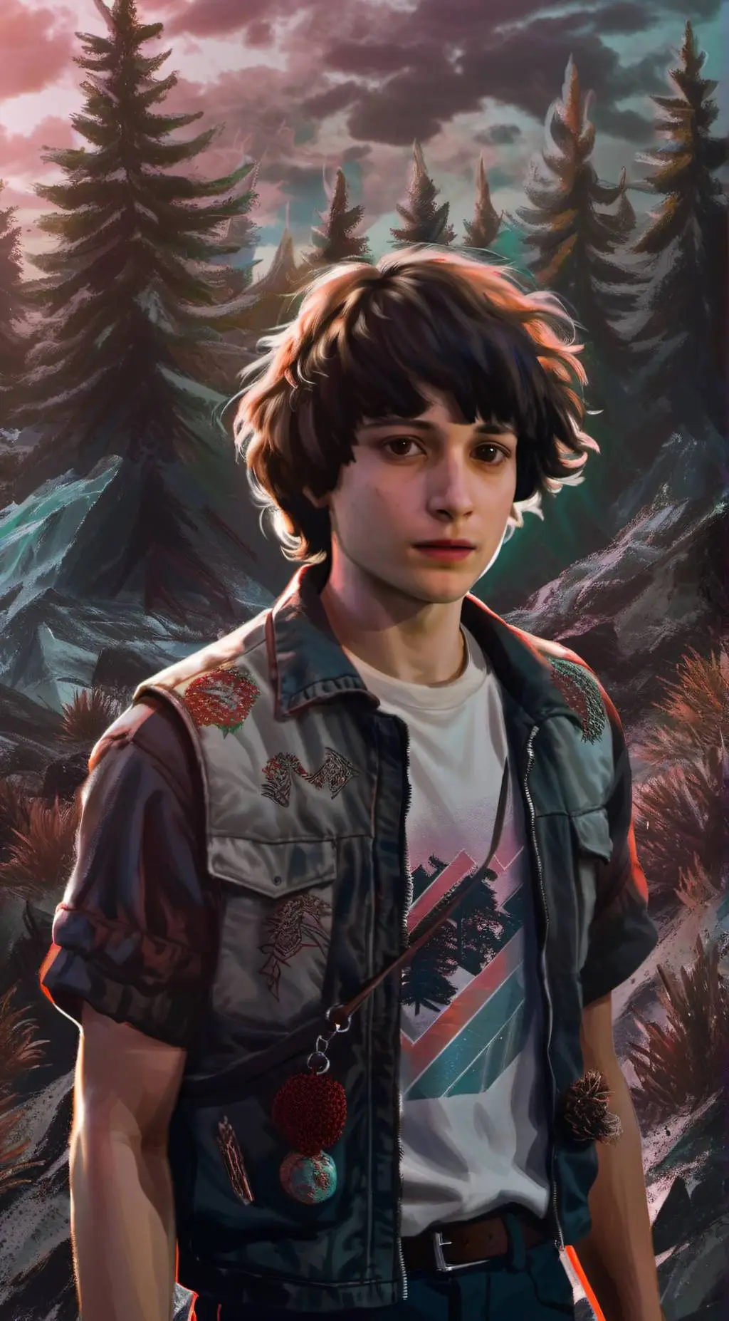 ai character: Mike Wheeler background