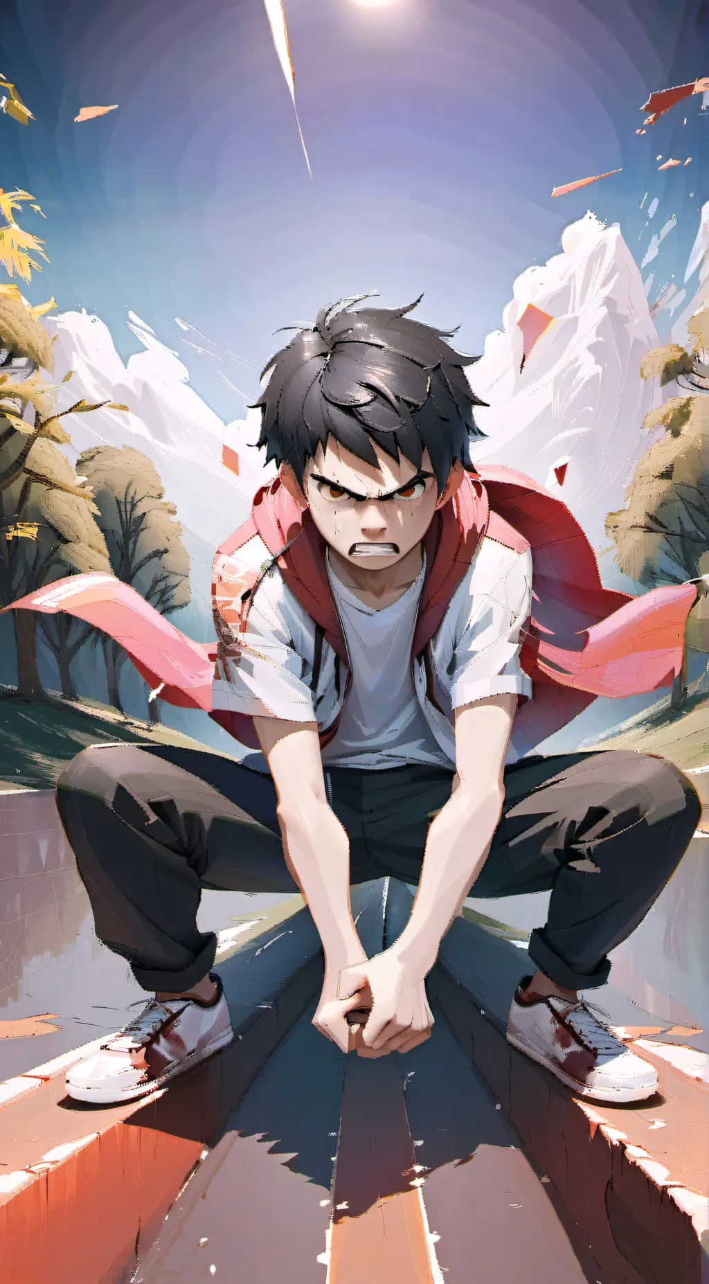 ai character: Dub (Bullied AU) background