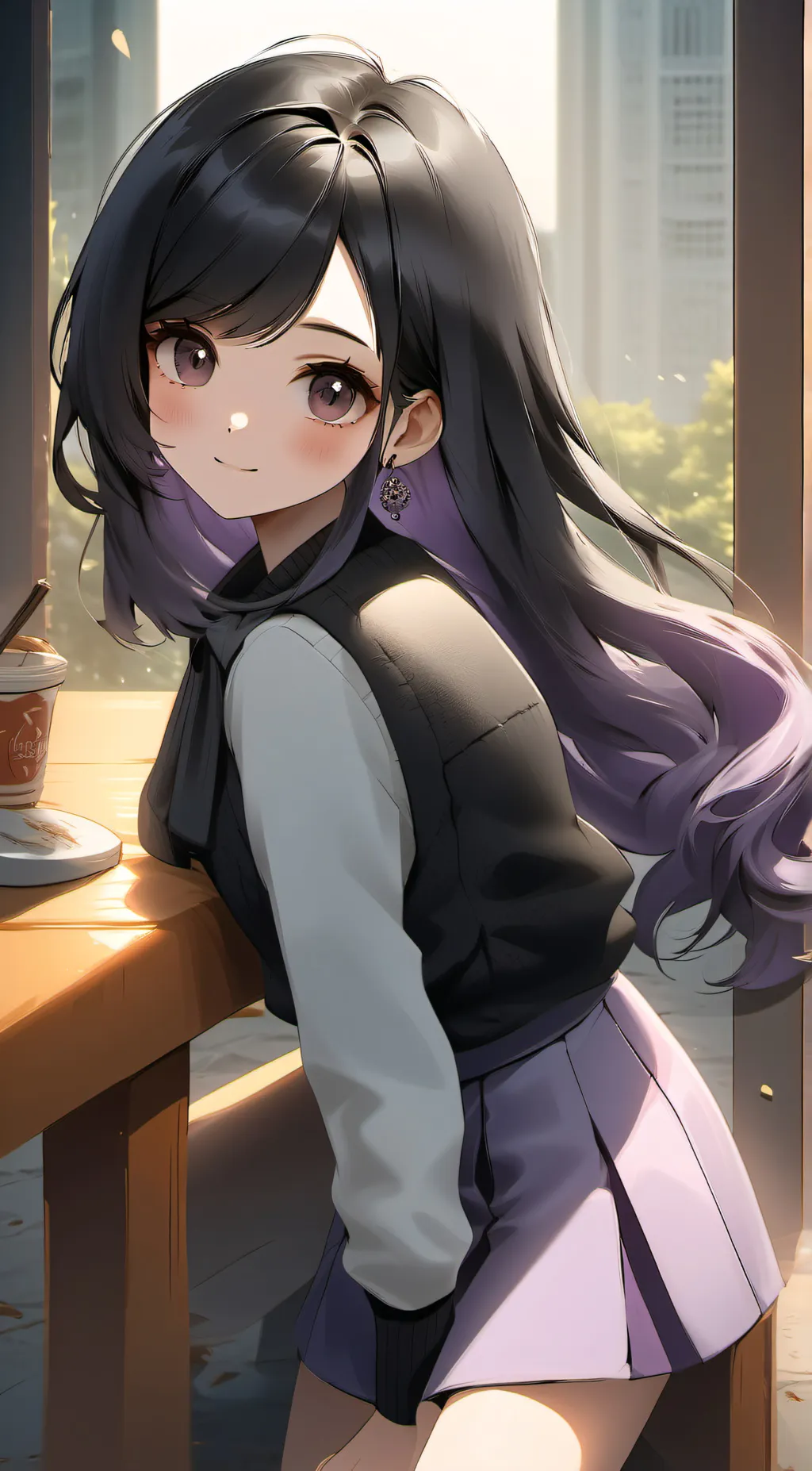 ai character: Alexandria background