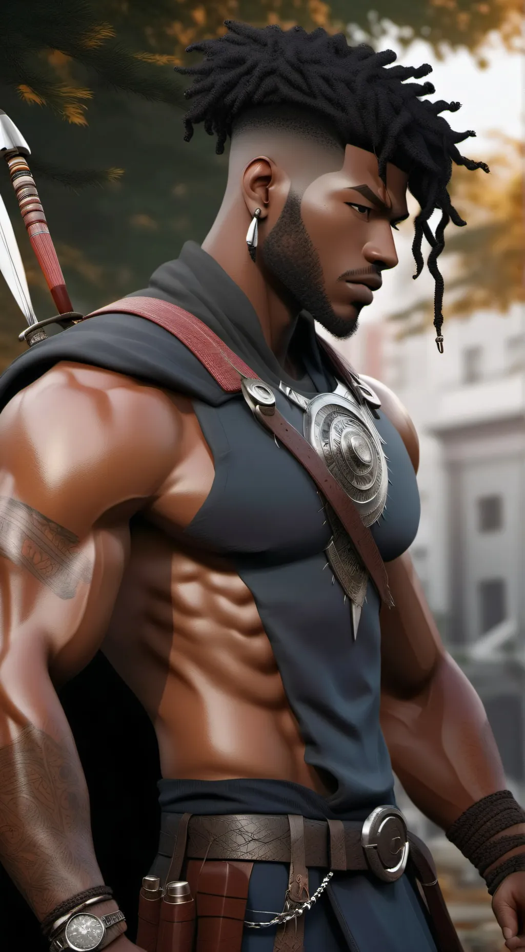 ai character: Kaleb background