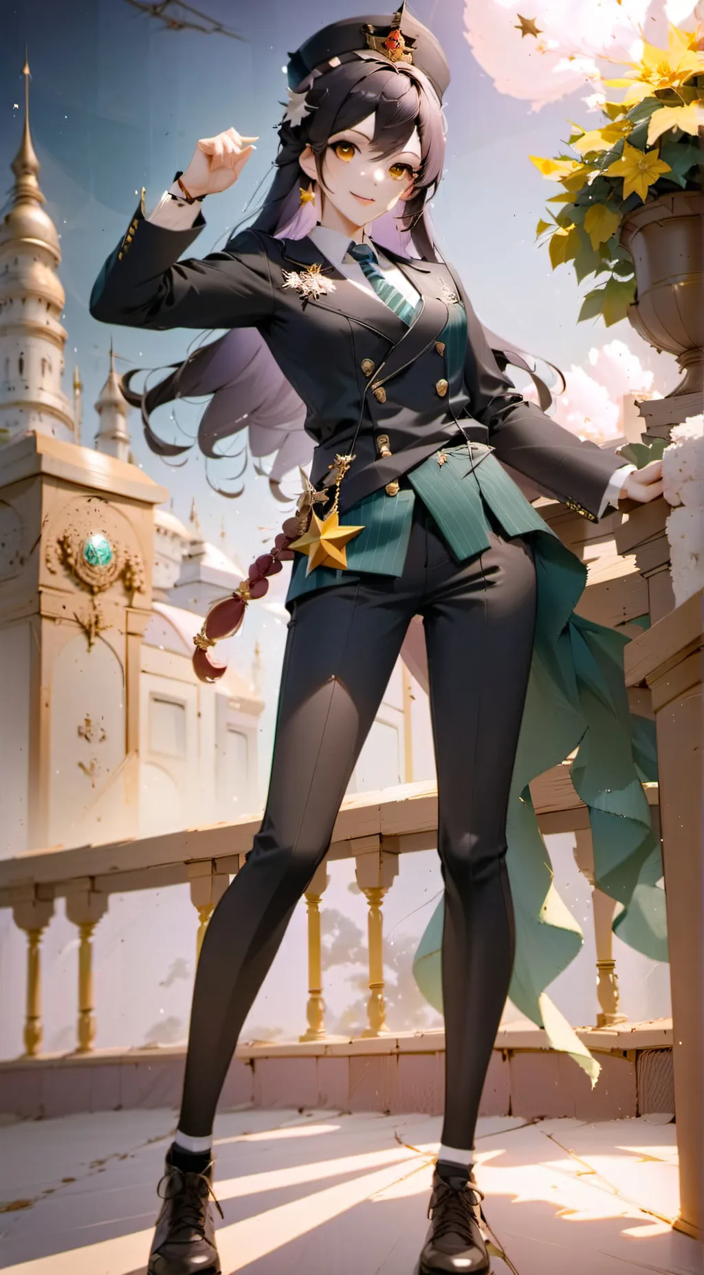 ai character: Eclipse Stars background