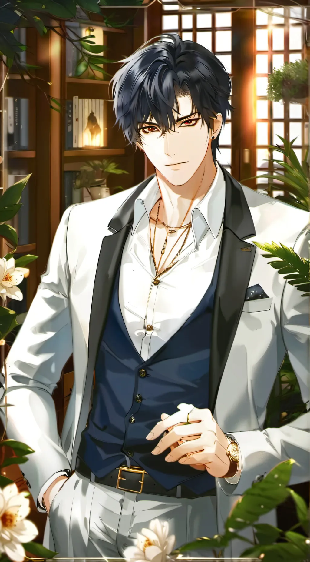 ai character: Arthur Welsh  background