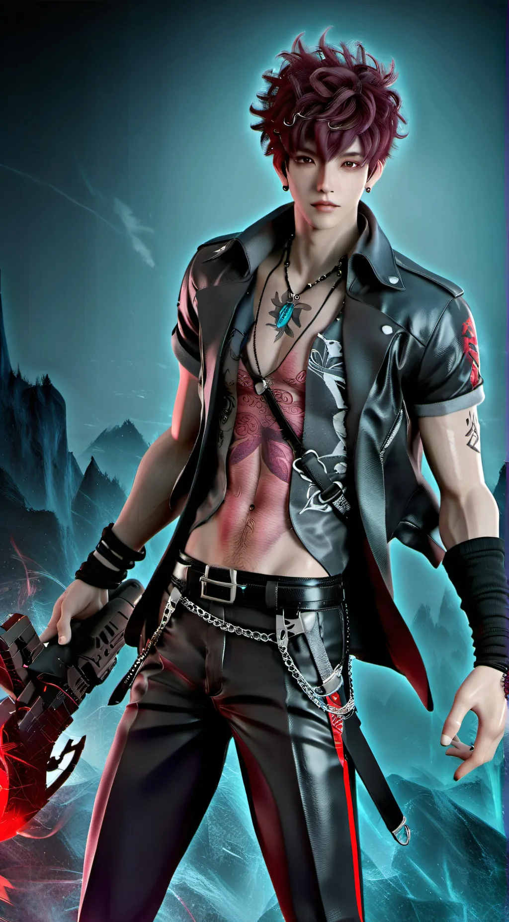 ai character: Lemon  background