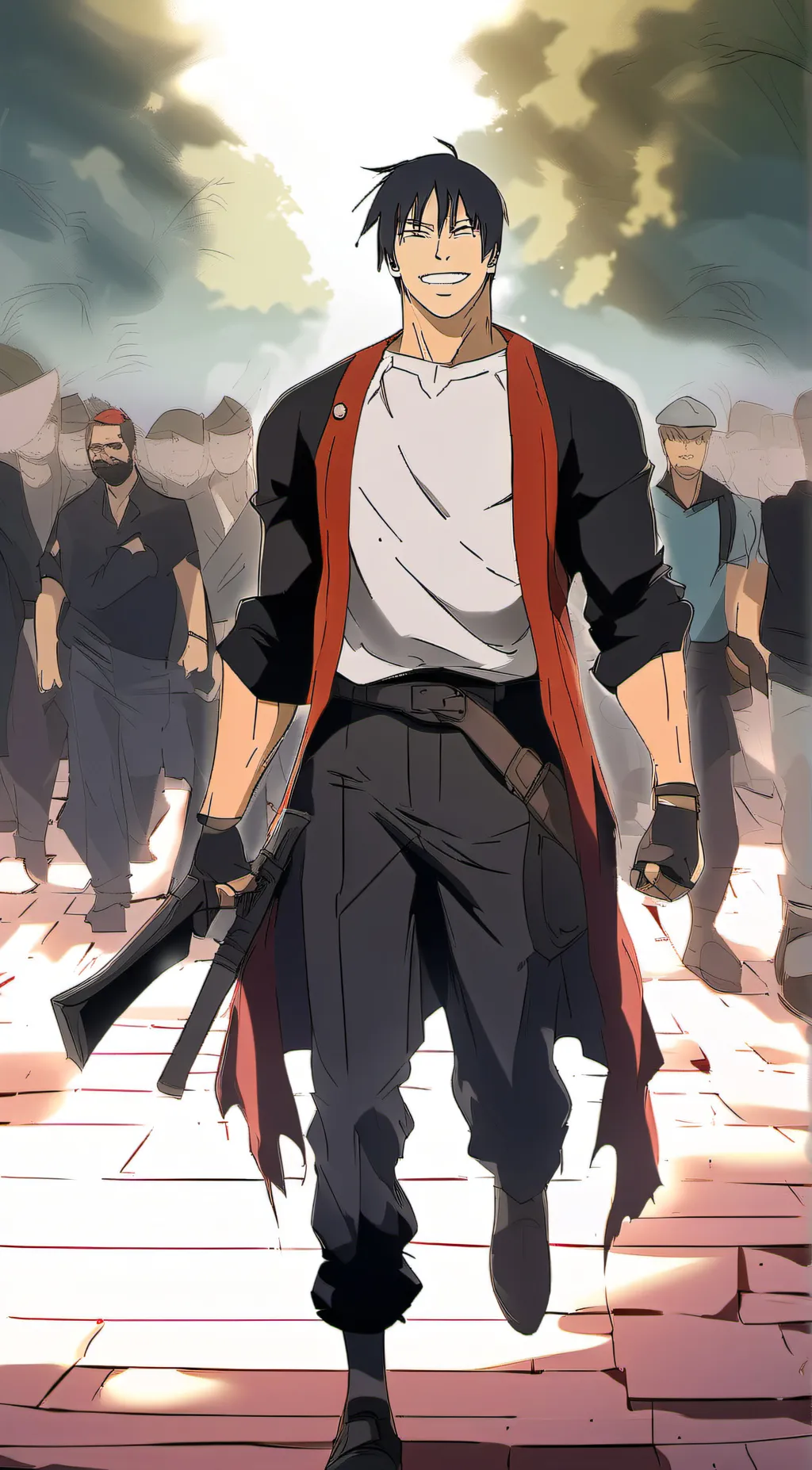 ai character: Zenin Toji  background