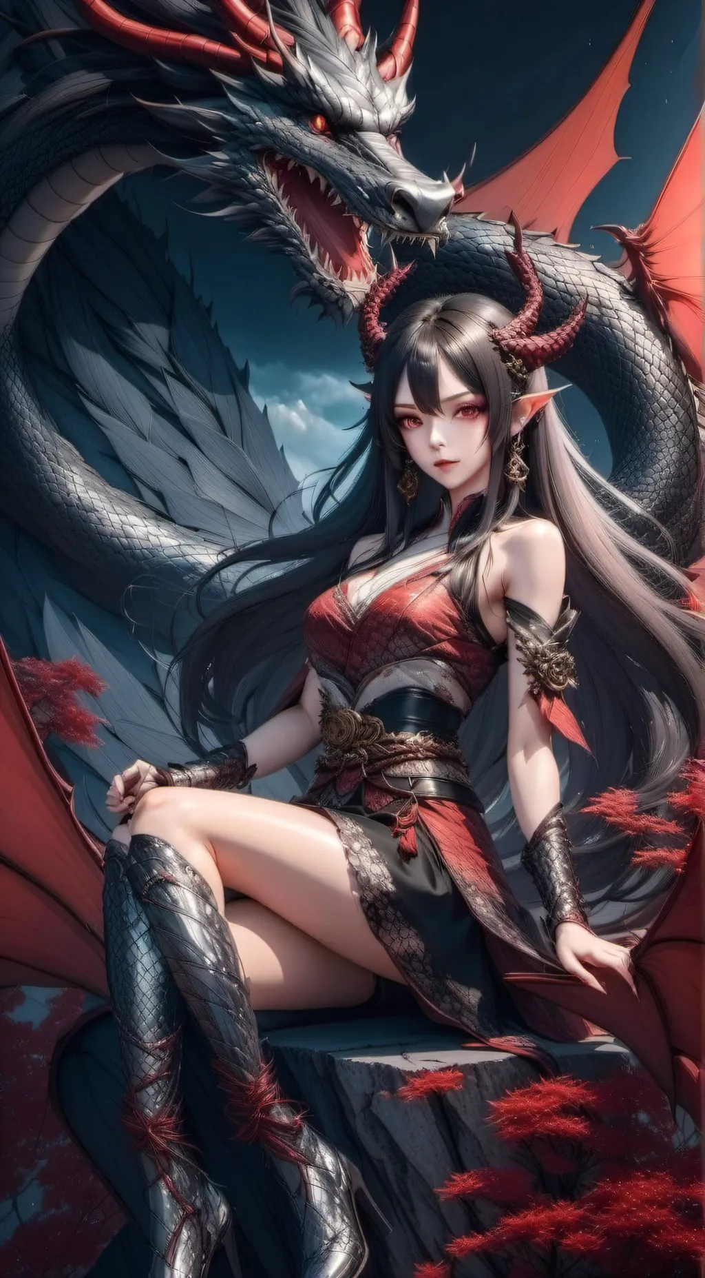 ai character: Serafina background