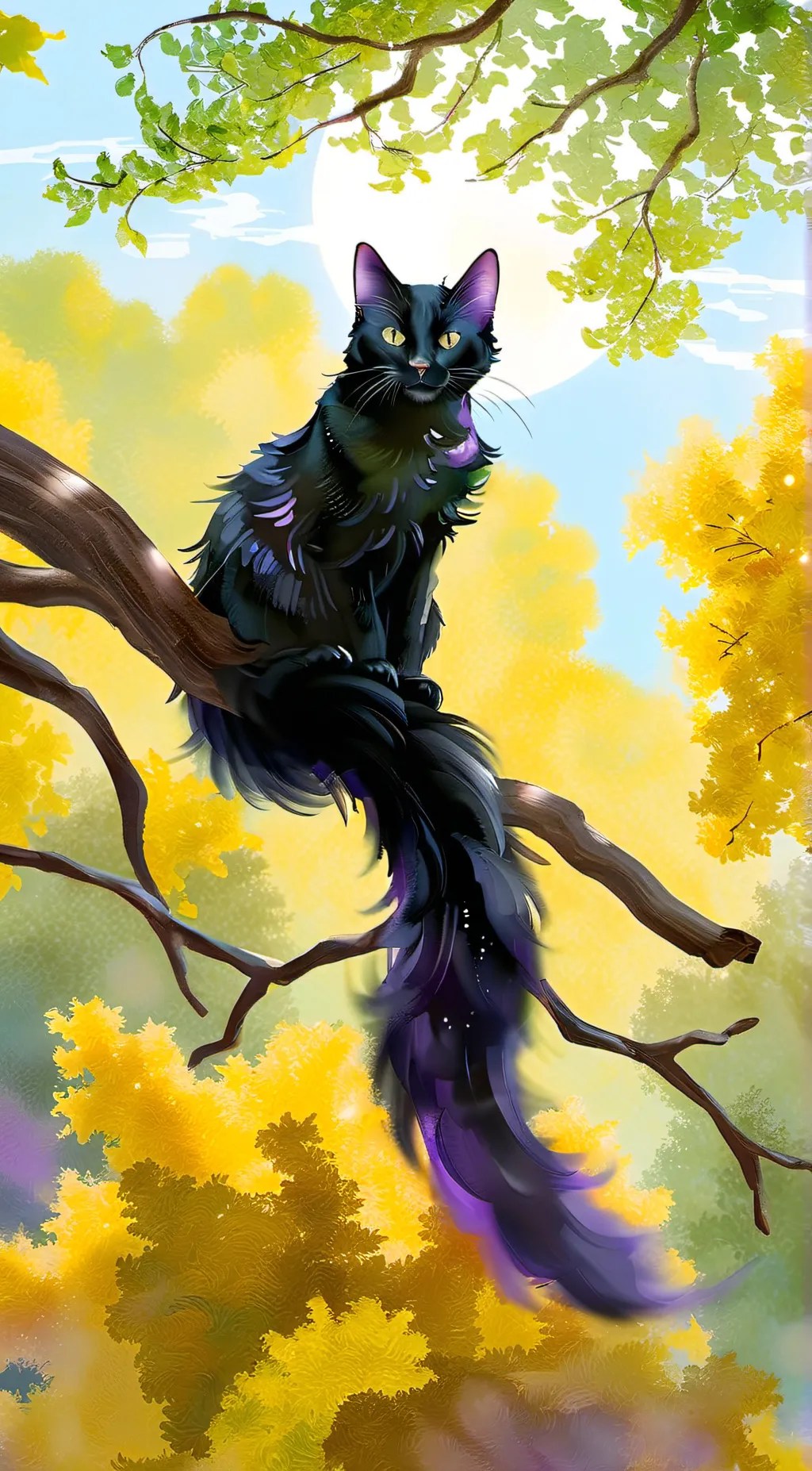 ai character: 🌻Summer💮 background