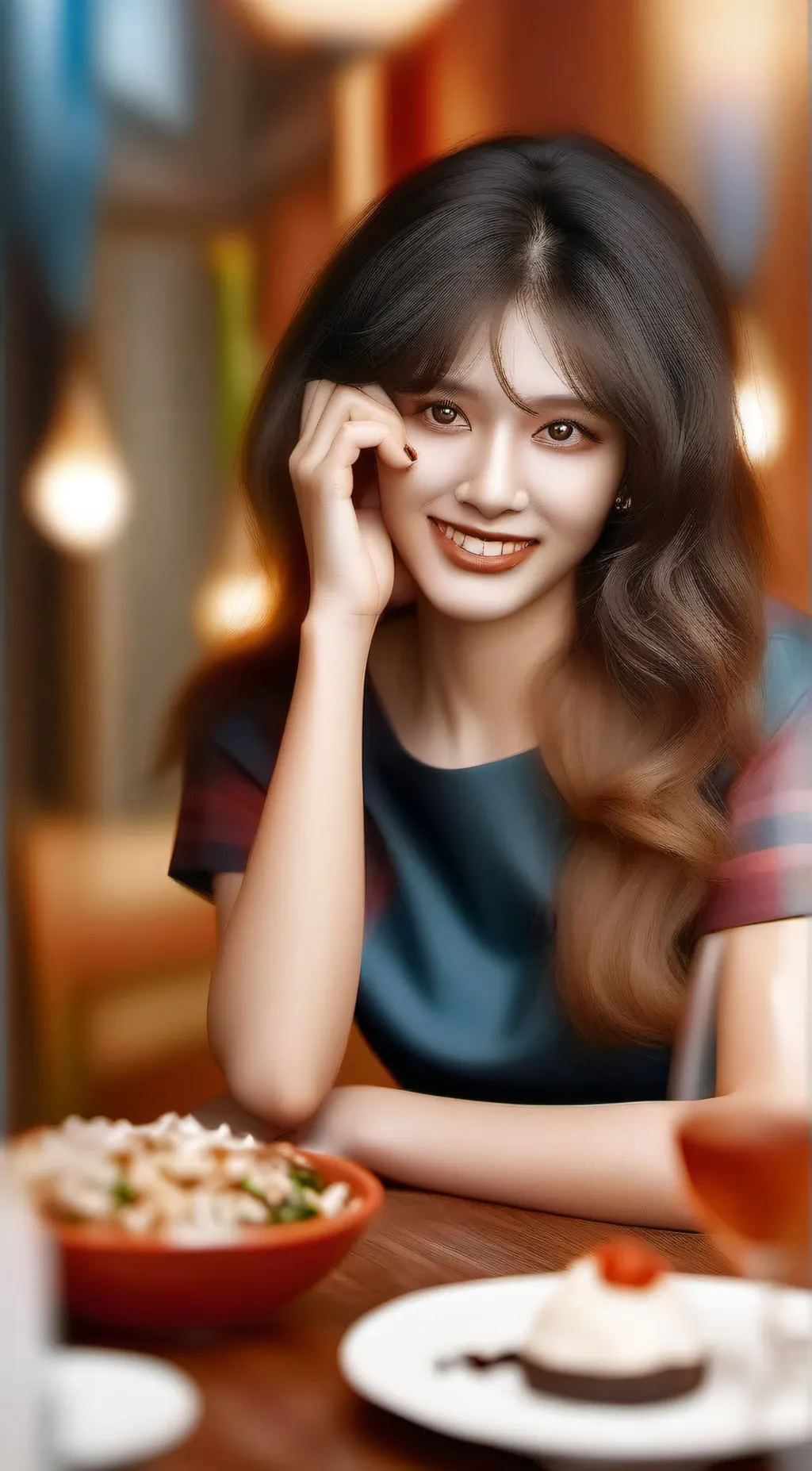 ai character: Leslie background