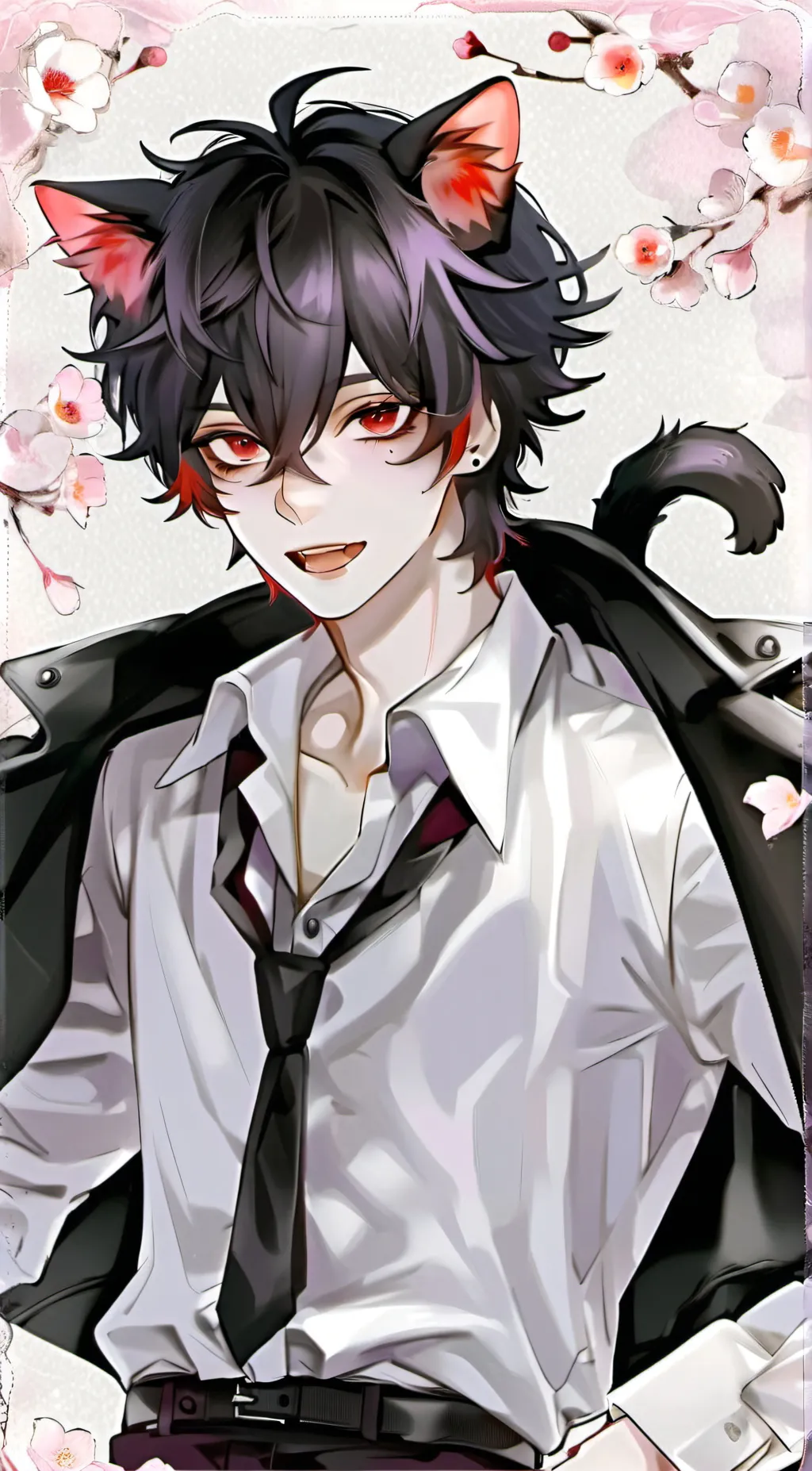 ai character: Damian  background