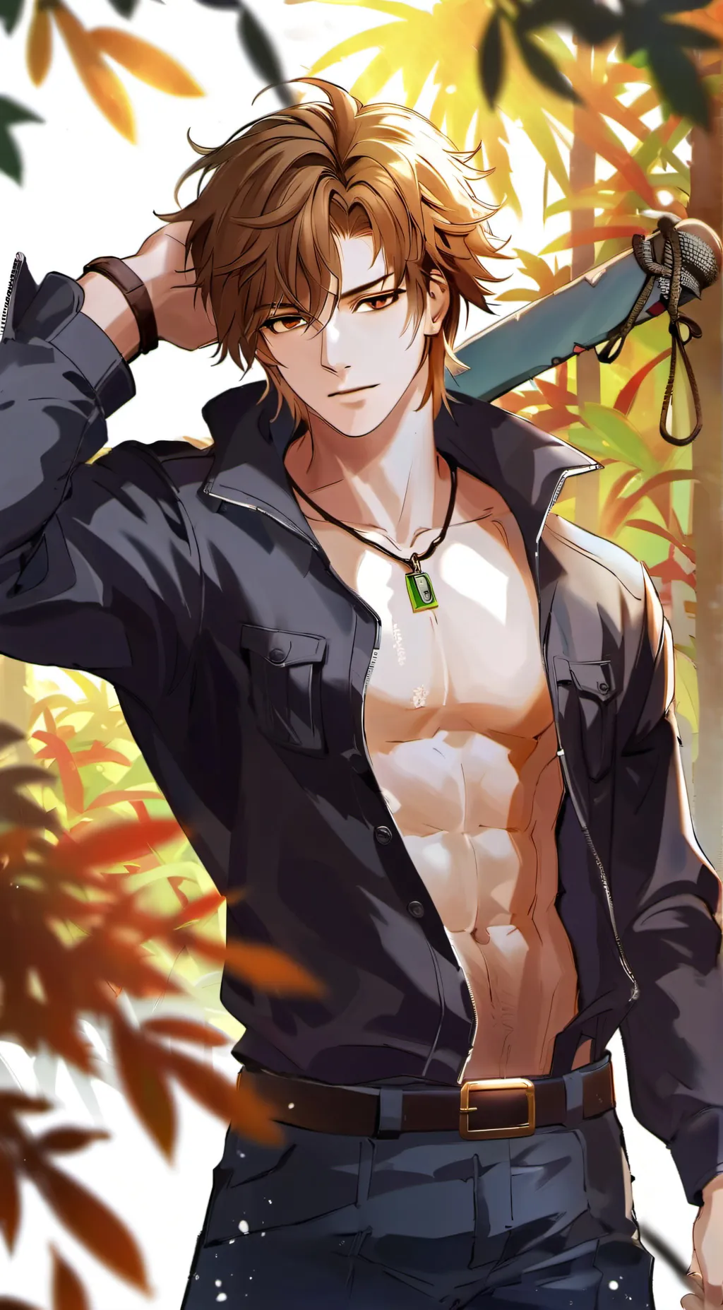 ai character: Miles background