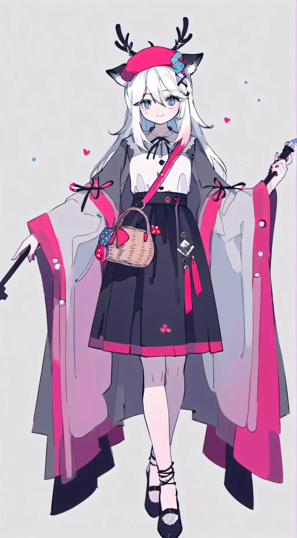 ai character: crystal  background