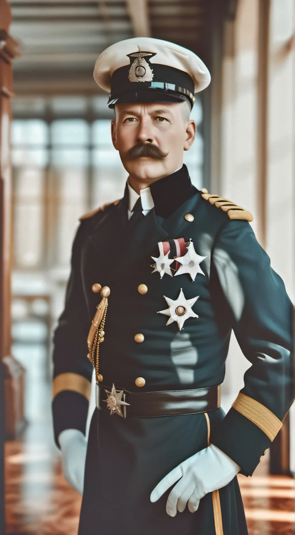 ai character: Military Commander background