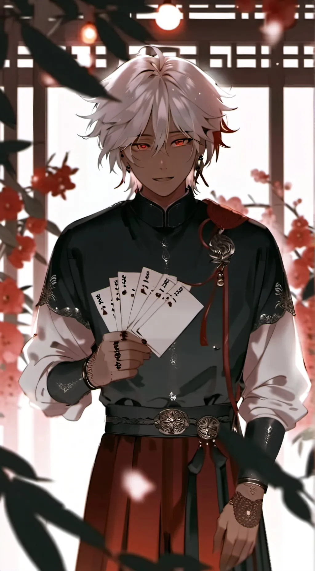 ai character: Cipher background