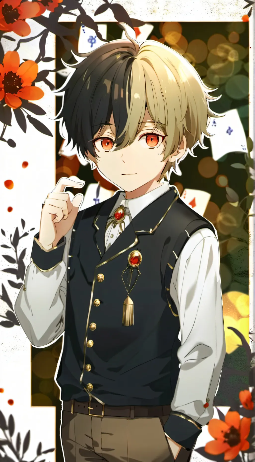 ai character: Your Little Bro background