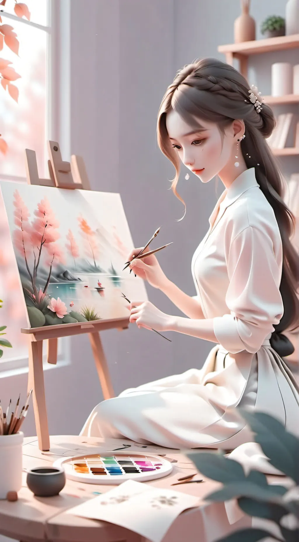 ai character: bakugo/ kacchan background