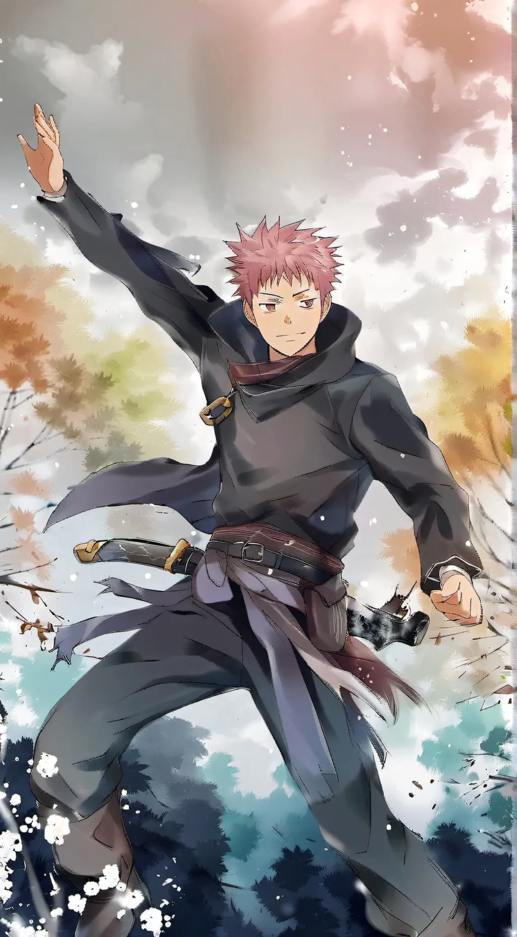 ai character: sukuna  background