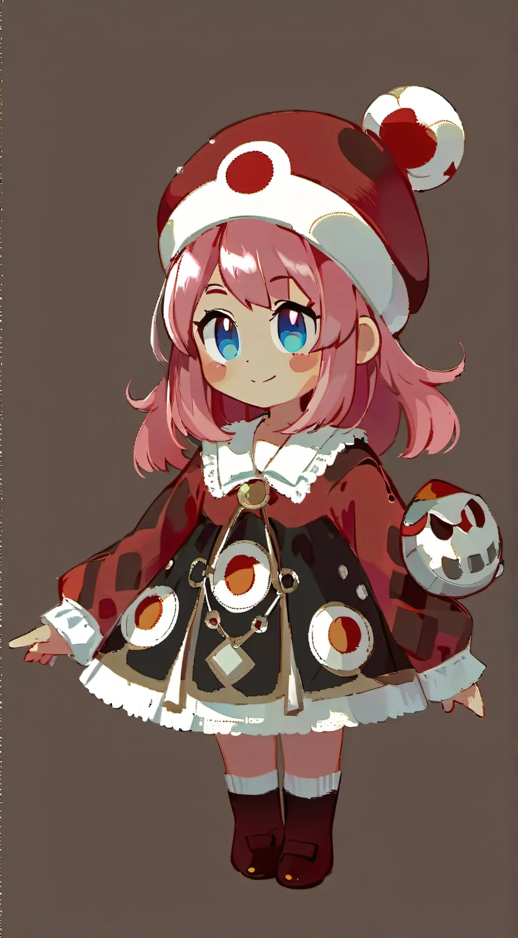 ai character: kirby! background