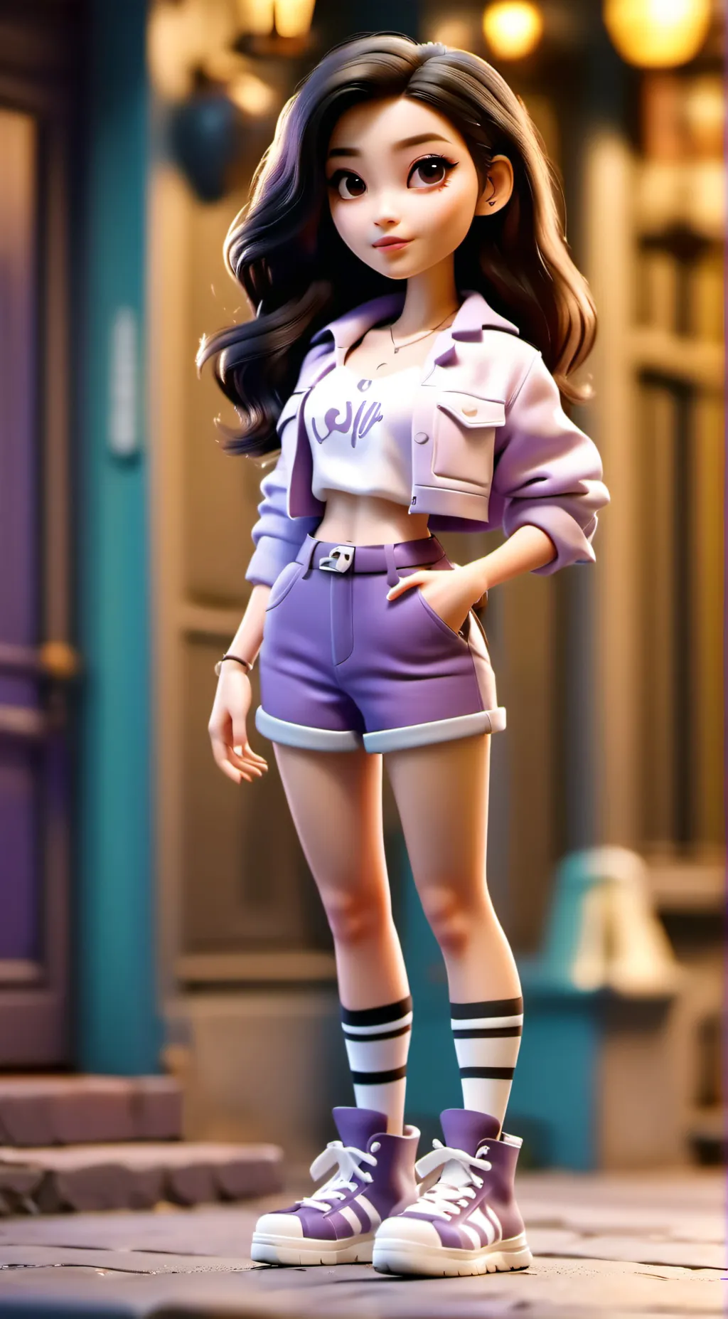 ai character: Aphmau and friends background