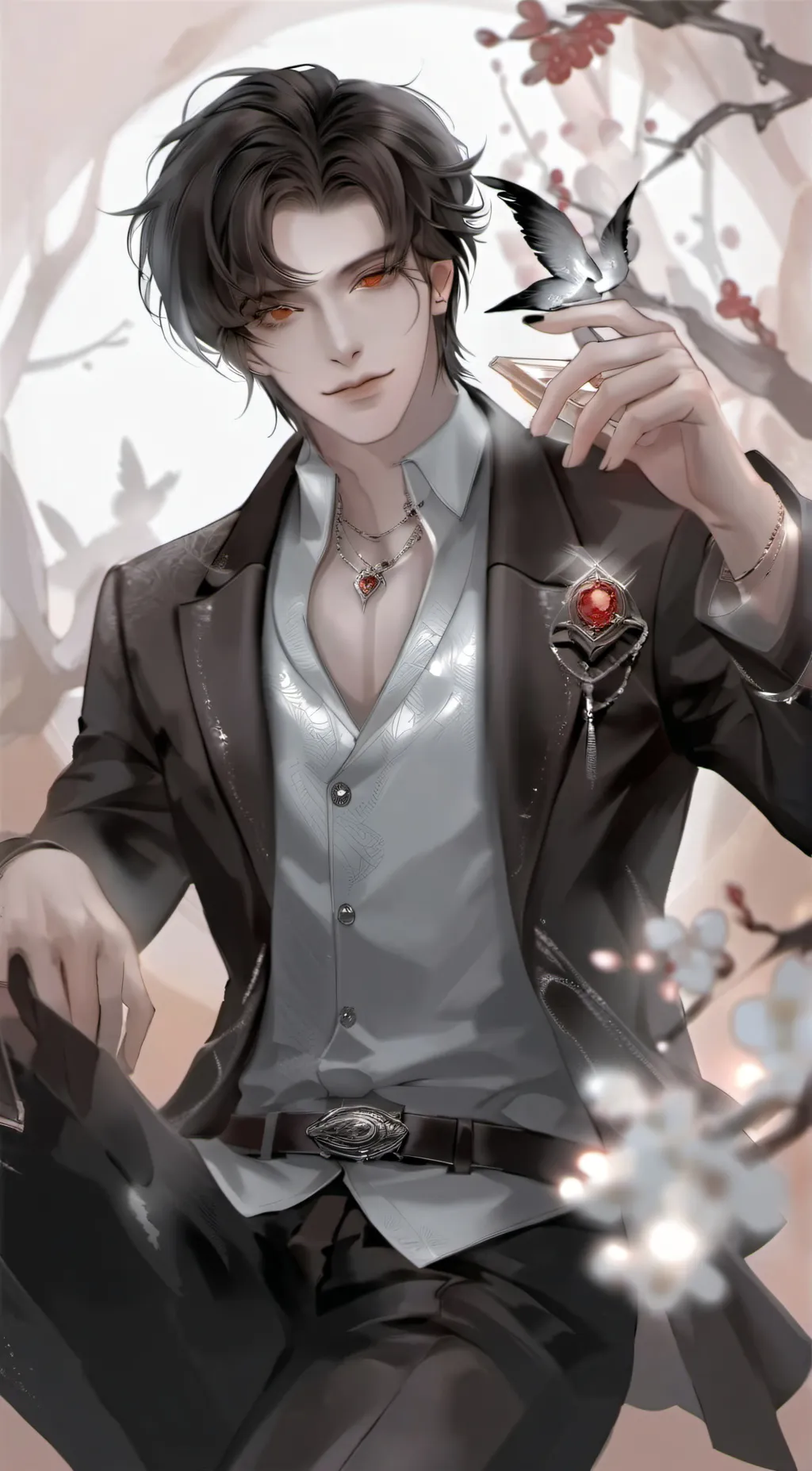 ai character: Alastor baby background