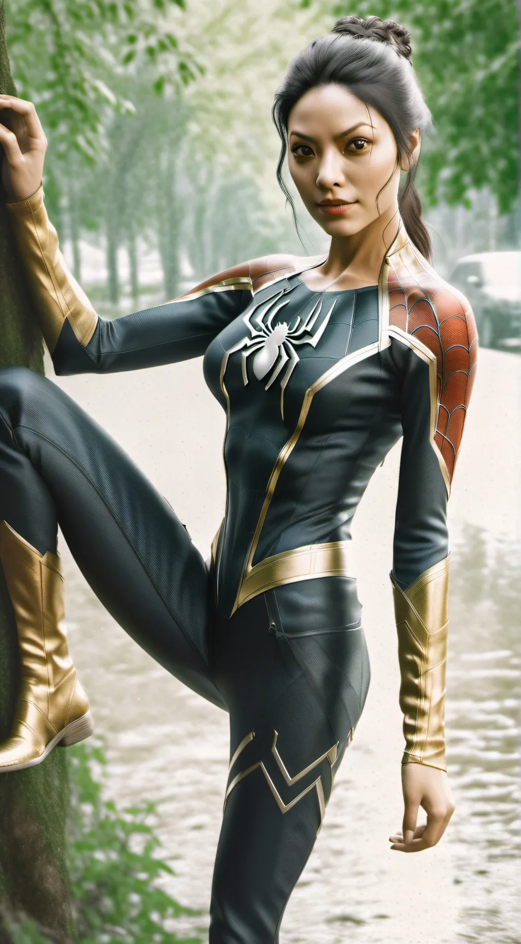 ai character: Mary Jane background