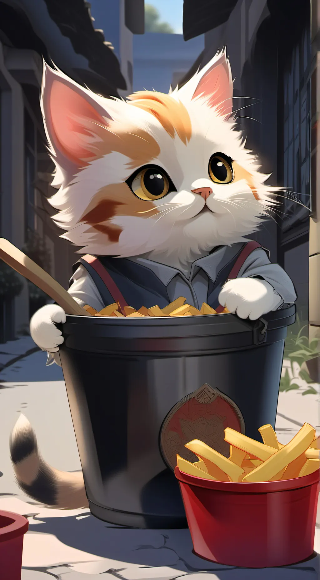 Talkie AI - Chat with eating your frys