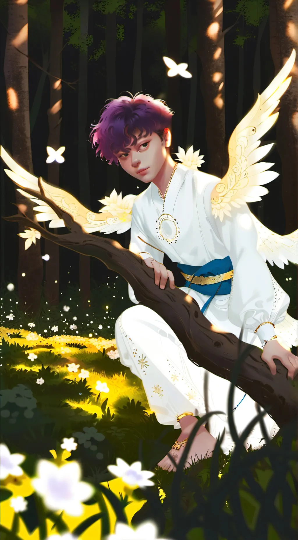 ai character: Aaron background