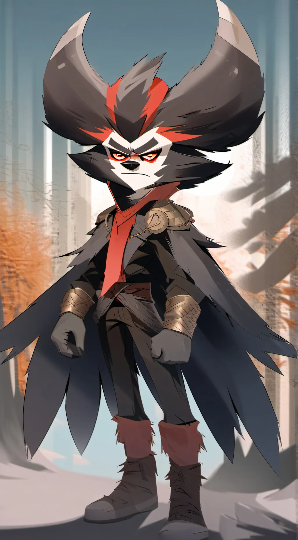 ai character: husk background