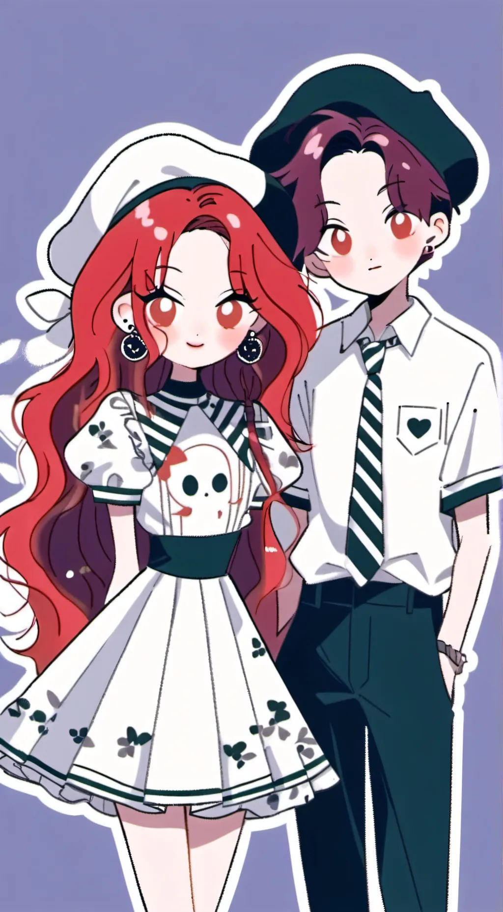 ai character: Josh and Leah background