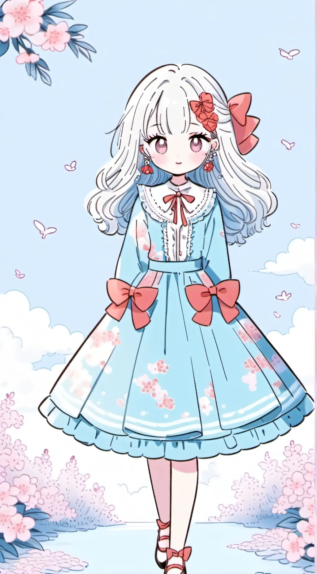 ai character: naomi  background