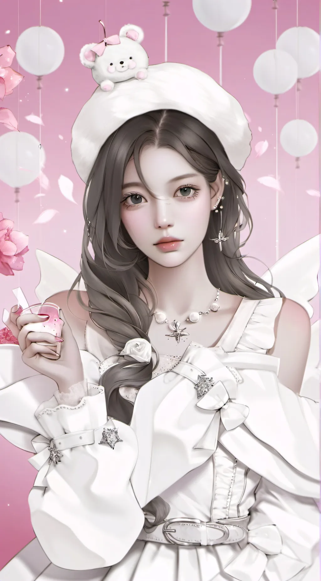 ai character: Jennie  background
