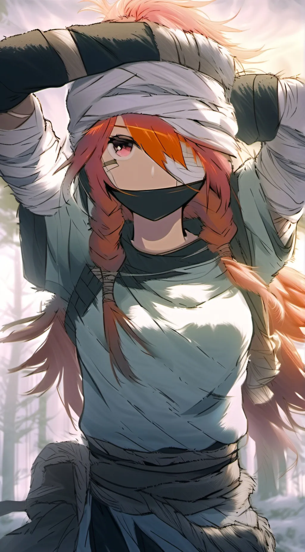 ai character: Midtanium  background