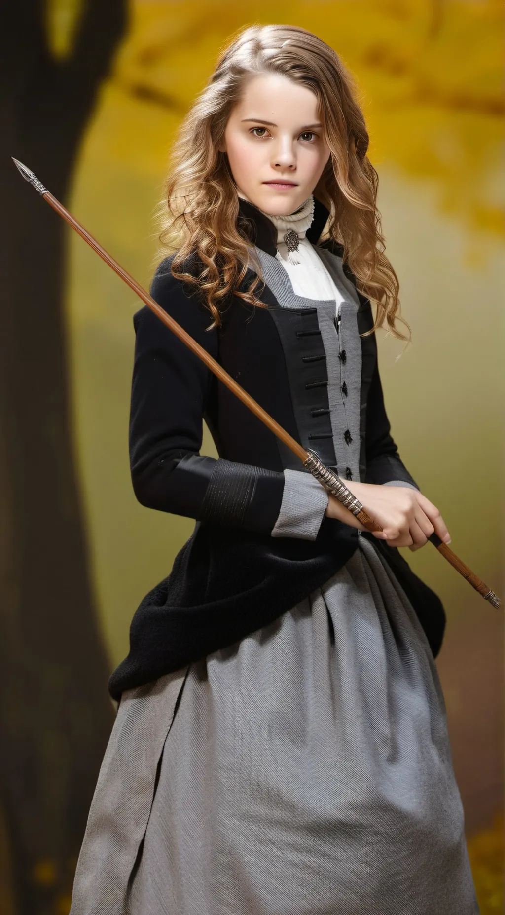 ai character: Hermione granger  background