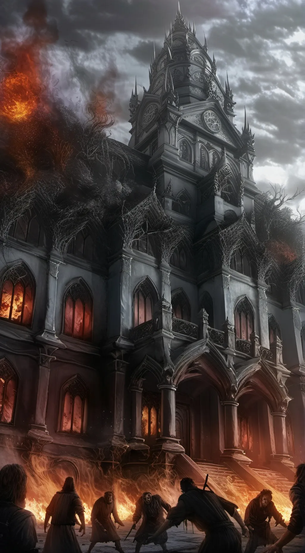 ai character: Orphanage background