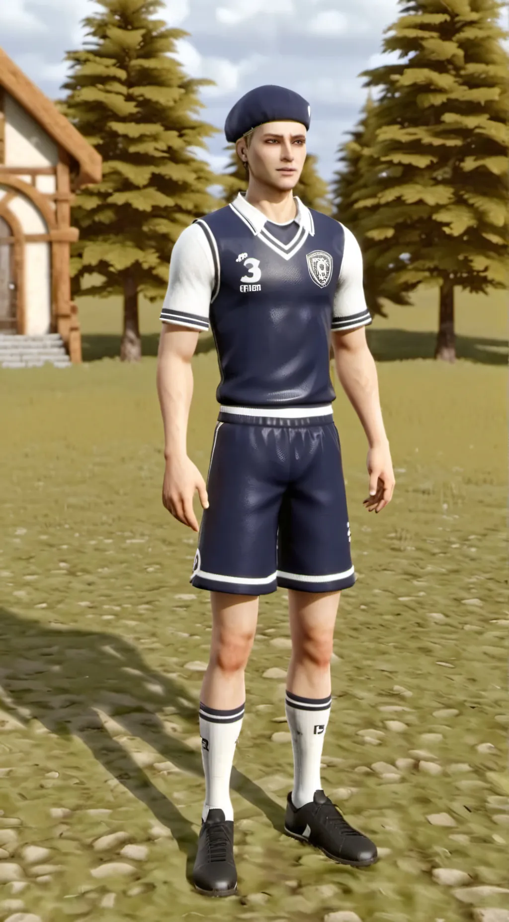 ai character: Jayson  background