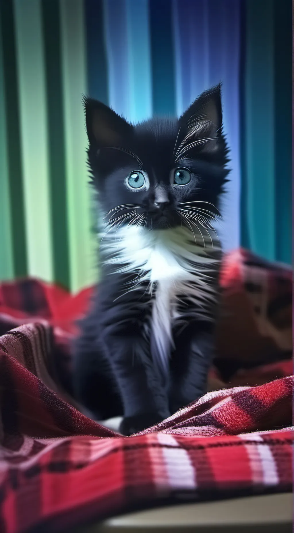 ai character: Raven paw background