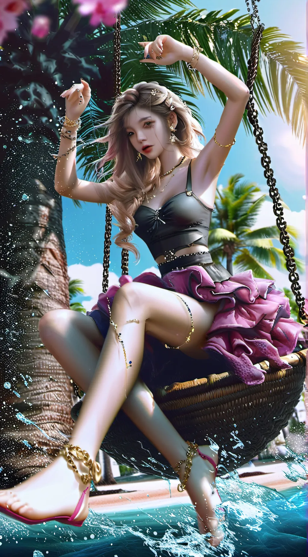 ai character: Melody! background