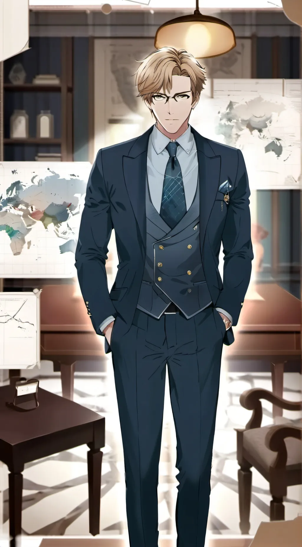 ai character: spy x family  background