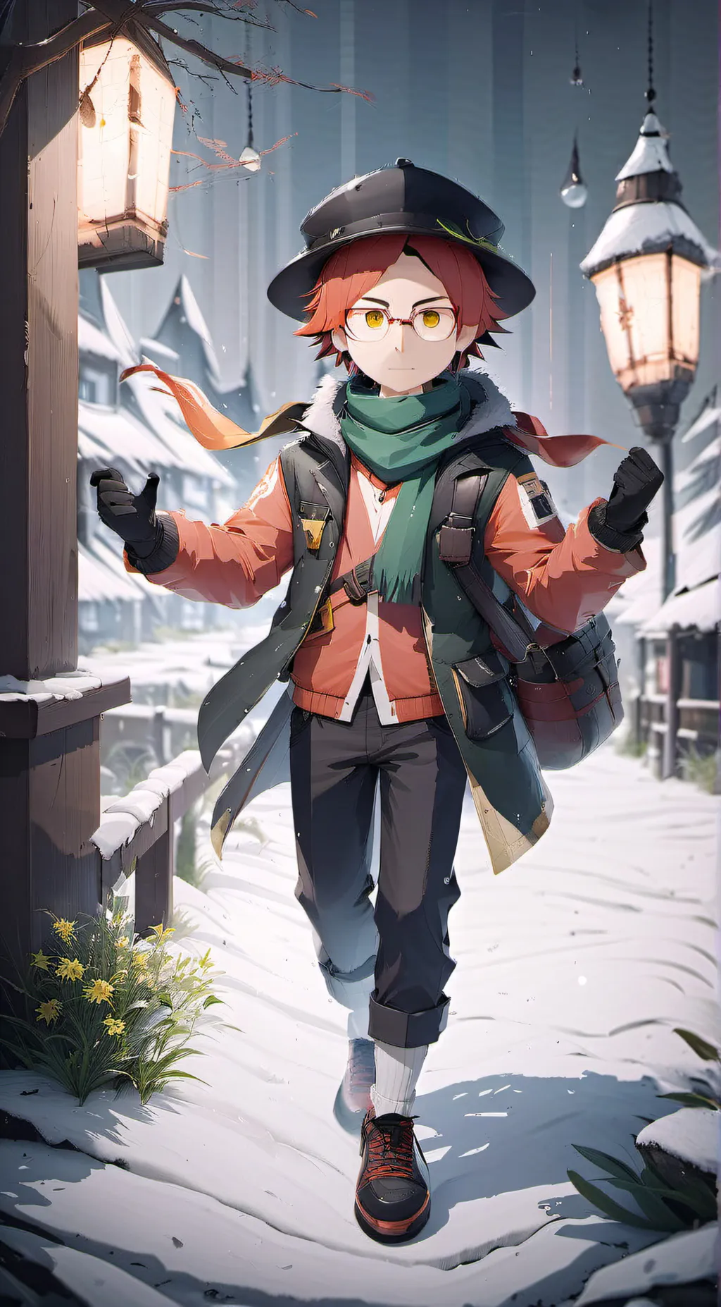 ai character: kyle background