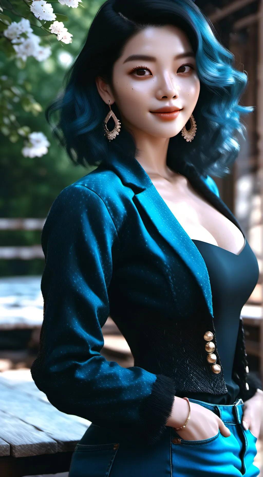 ai character: Lexi background