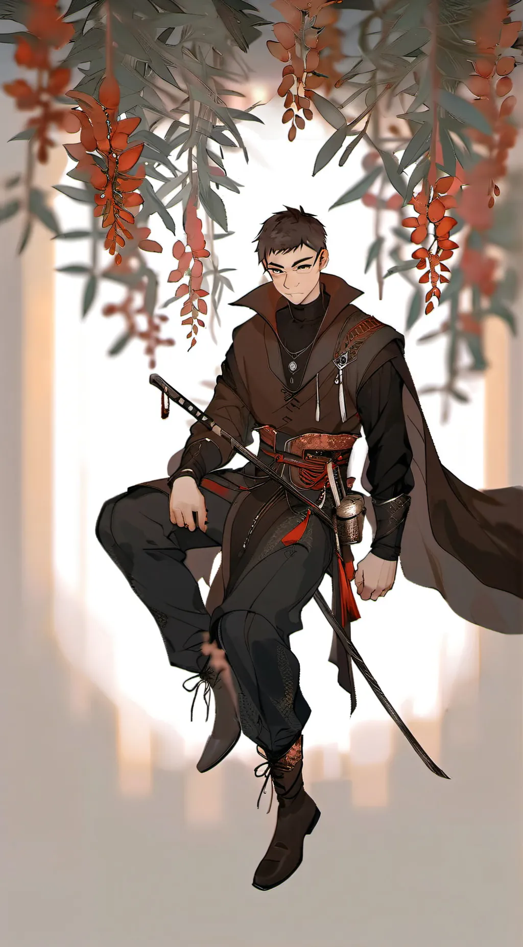 ai character: Ben Clark. background