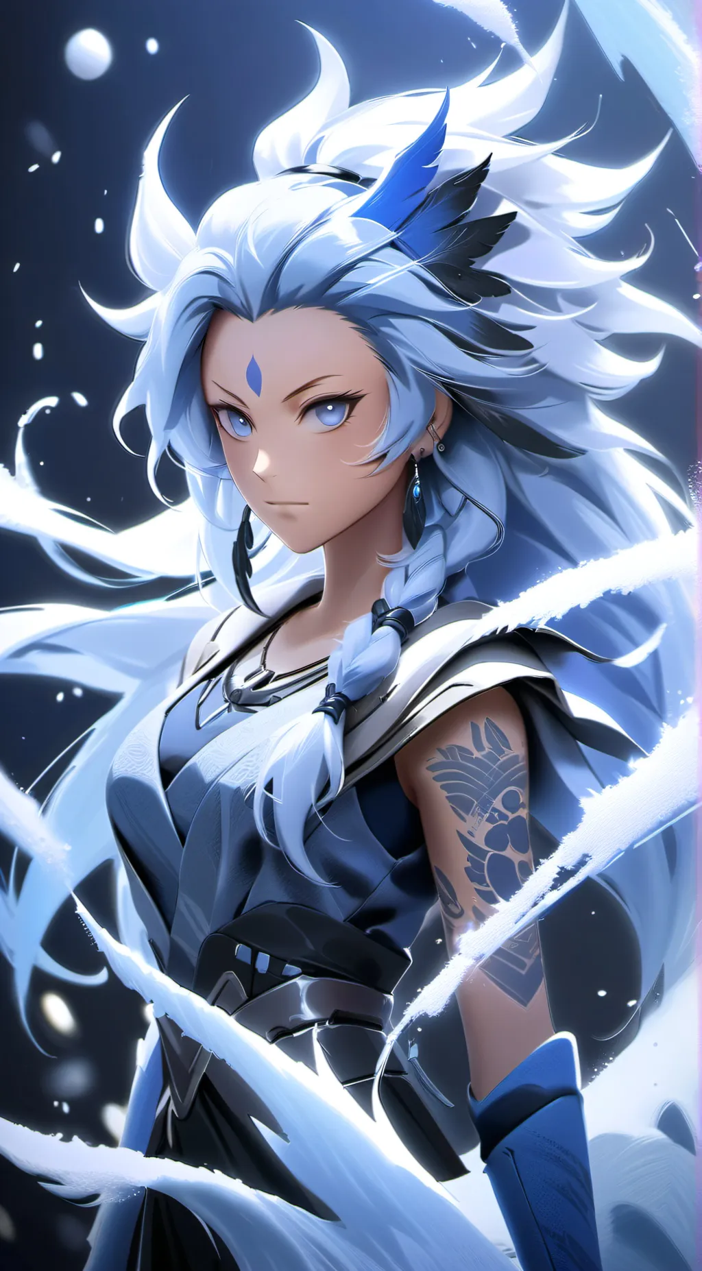 ai character: Felicia  background